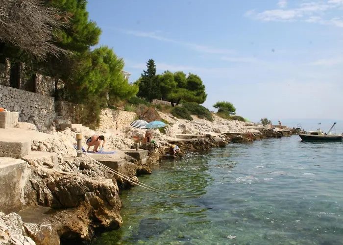 Seaside With A Swimming Pool Rastici, Ciovo - 17889 Trogir