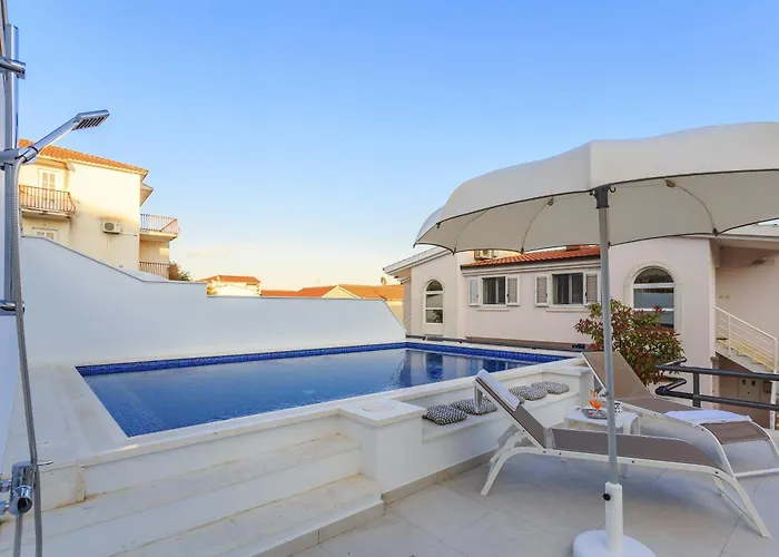 Seaside With A Swimming Pool Rastici, Ciovo - 17889 Trogir